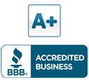 Received an A+ accredited business rating