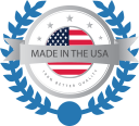 Proudly made in the United States of America
