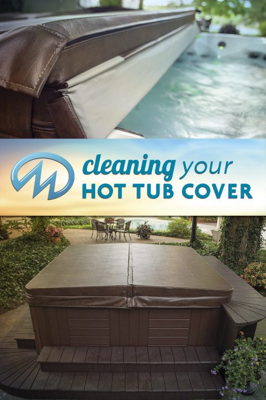 cleaning your hot tub cover