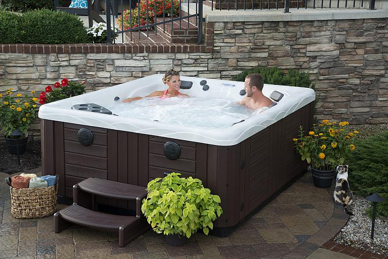 Master Spas Hot Tub On Patio