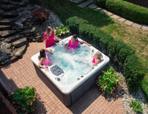 4 person outdoor spa