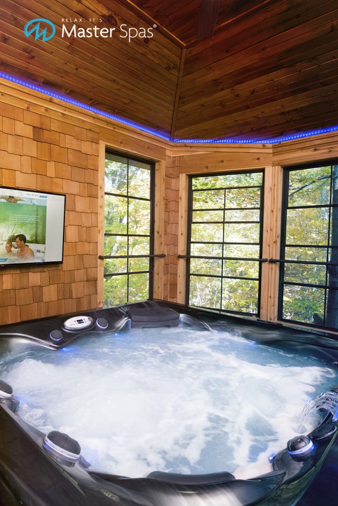 indoor hot tub