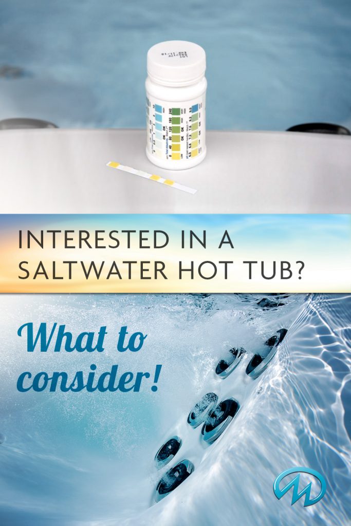 salt water hot tub