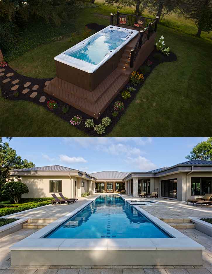 Lap Pool Vs Swim Spa Which Is Right, In Ground Lap Pool Cost