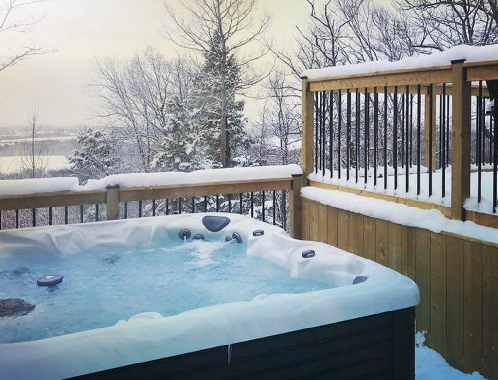 winterize hot tub