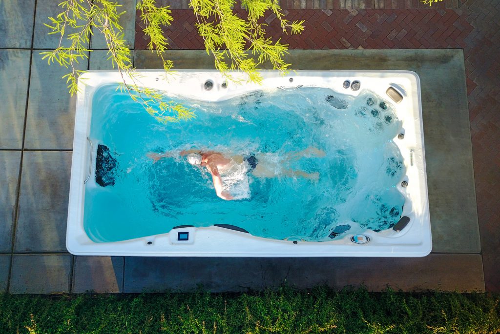 swim spa installation