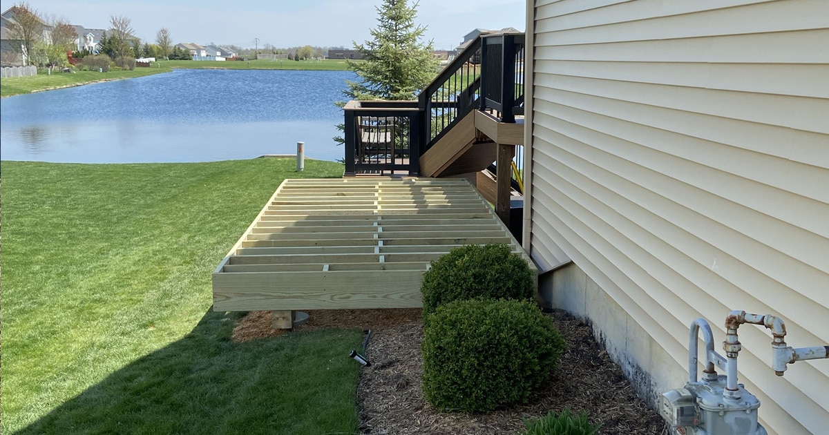 Behind the Build Swim Spa on Deck Installation Master Spas Blog