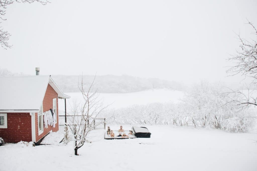 hot tub winter accessories
