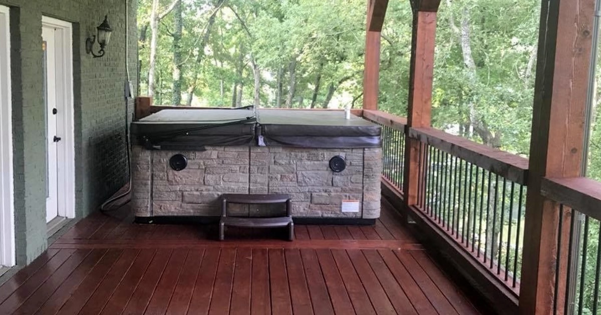 Should I put my hot tub on a deck? Master Spas Blog
