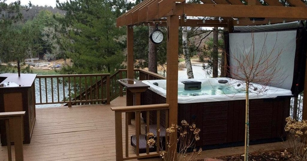 hot tub deck tips