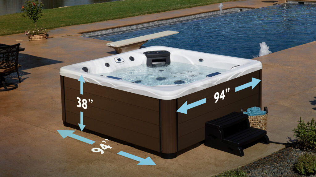 How Big Is A 6-Person Hot Tub? - Soakful