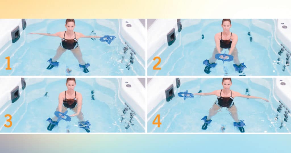 water aerobics for core