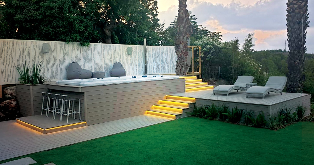 Mountain backyard turned retreat with swim spa Master Spas Blog