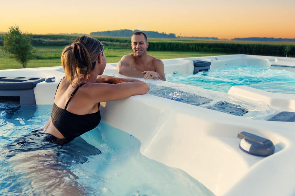 dual zone swim spa