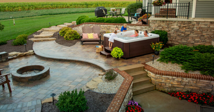 hot tub family