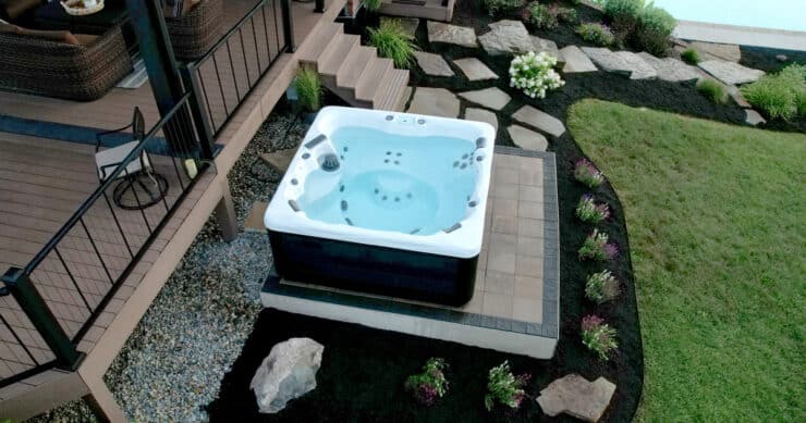 buying a home with a hot tub