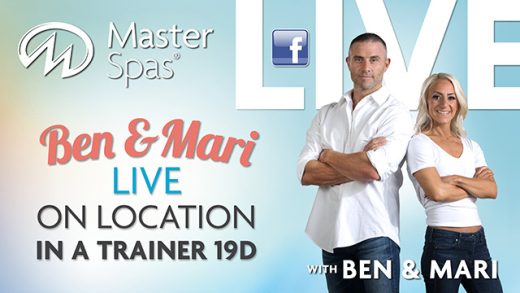 Ben and mari live on location in a trainer 19d