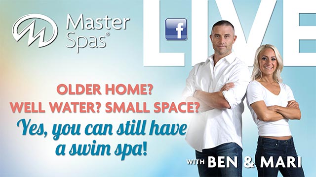 Older home? Well water? Small space? Yes, you can still have a swim spa
