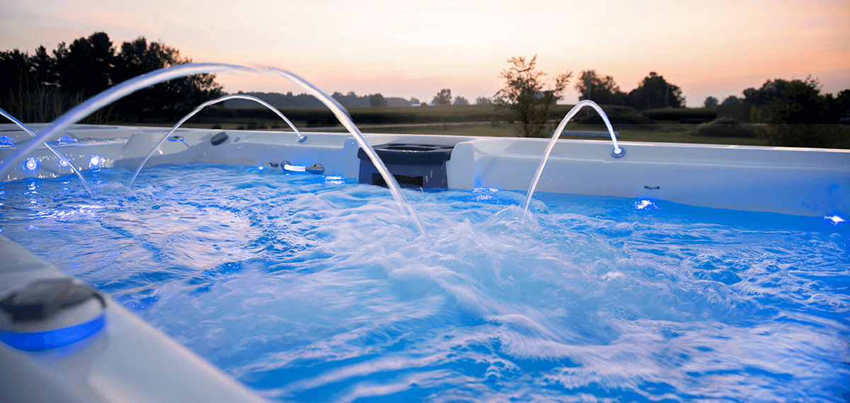 Laminar flow water features on a h2x trainer 21.