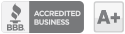 Better Business Bureau A+ accreditatie