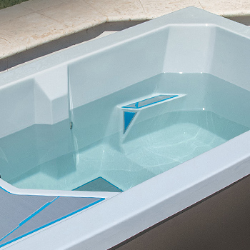 Clean, pure and clear water.