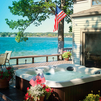 Energy Efficient hot tub.