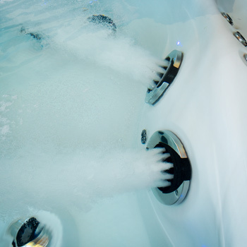 Master Blaster foot therapy jets.