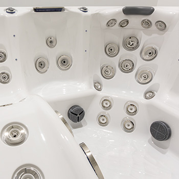 Thoughtful design and flow of acrylic seating.