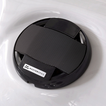 Speaker for the hot tub sound system.