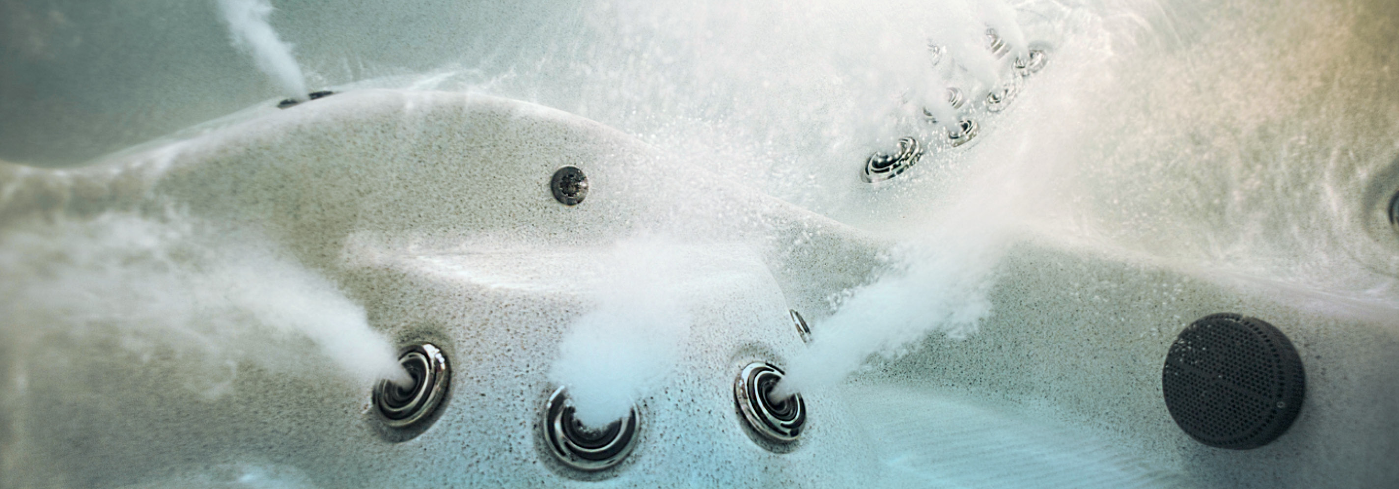 underwater image of the jets in a hot tub