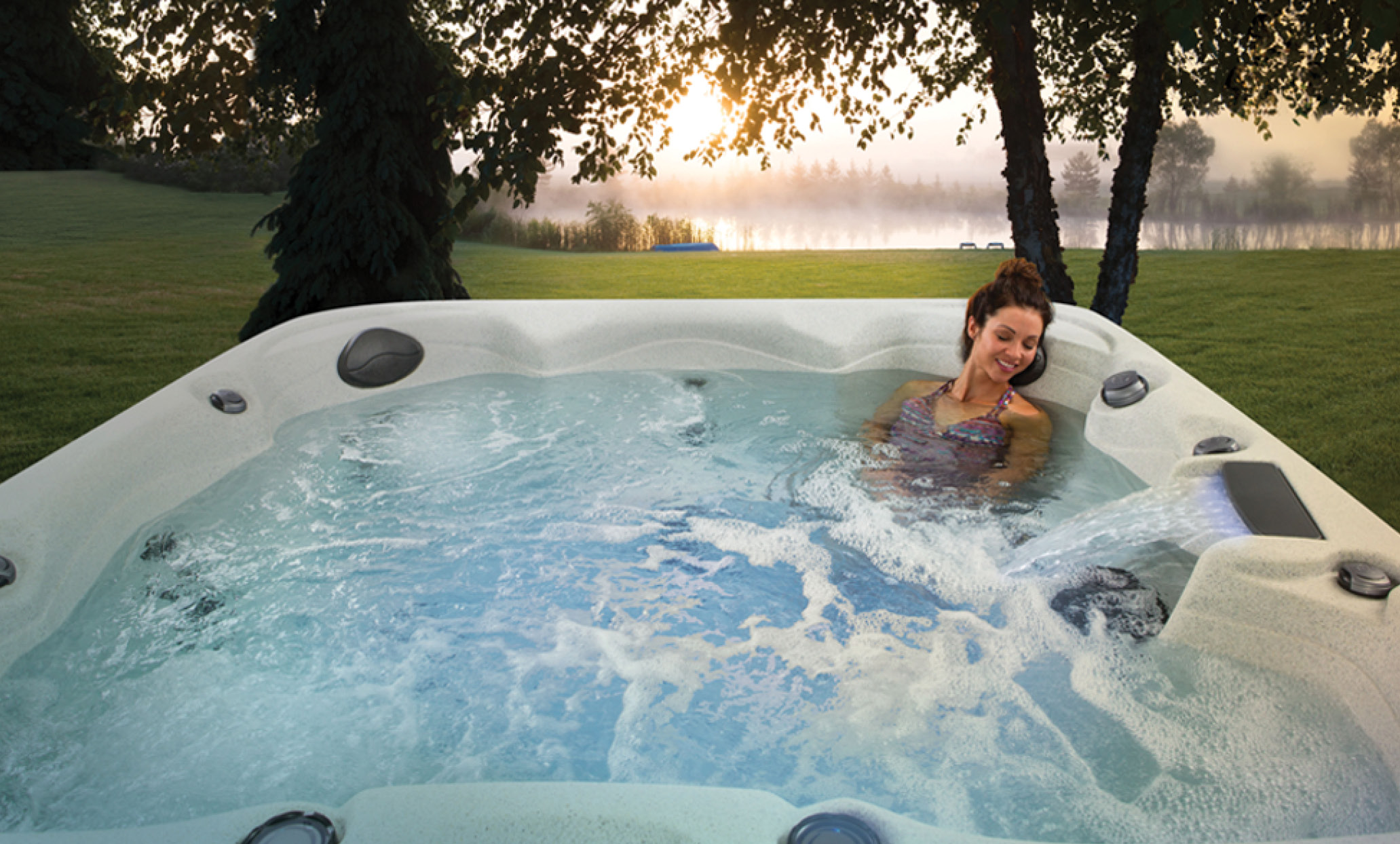 Reorganiseren Teleurstelling seinpaal Bar Harbor LE Hot Tub Model from Getaway Hot Tubs