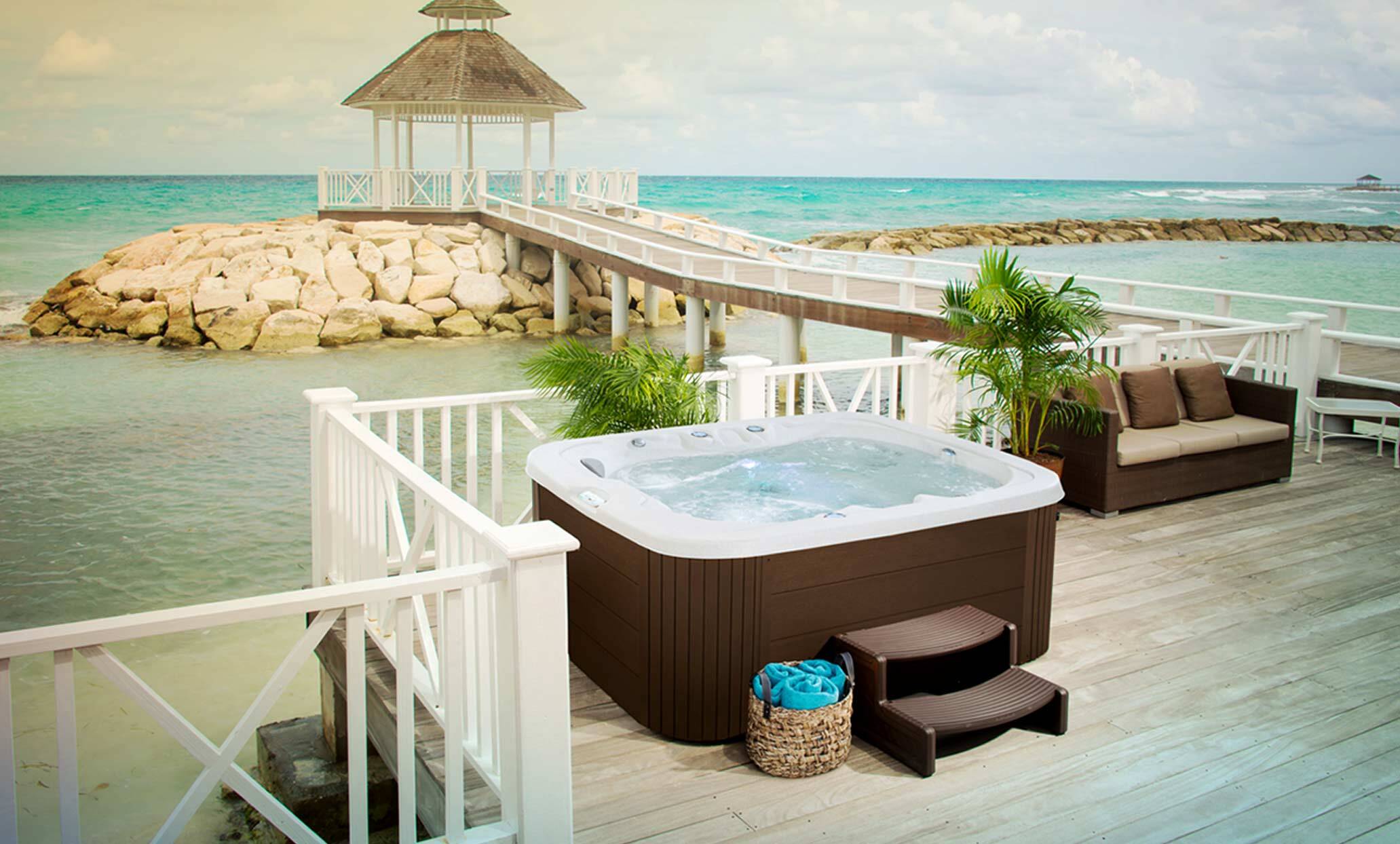 Ocho Rios SE Hot Tub Model from Getaway Hot Tubs