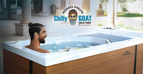 Michael Phelps Chilly GOAT Cold Tub by Master SPas