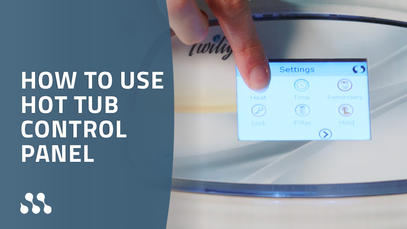 How to change settings on a MasterSpas hot tub