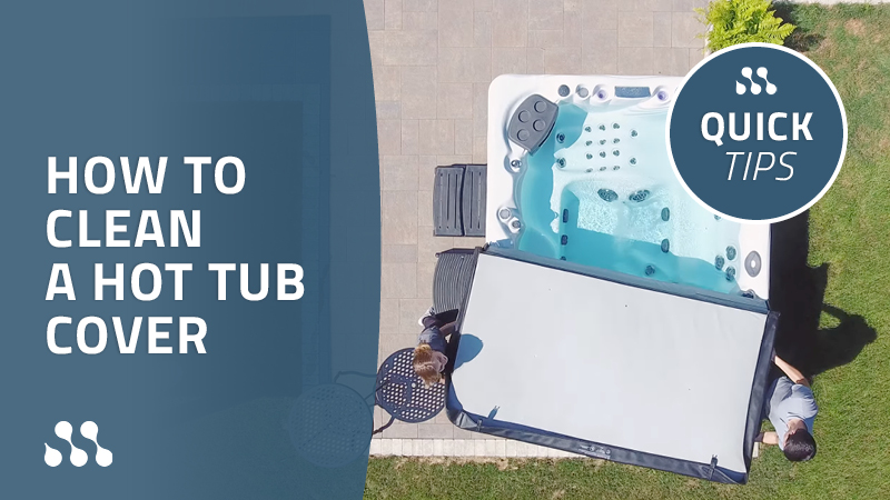 How to clean your hot tub cover