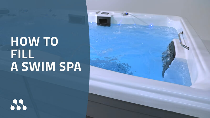 How to fill a MasterSpas swim spa