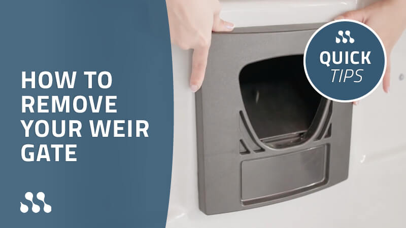 How to remove your weir gate