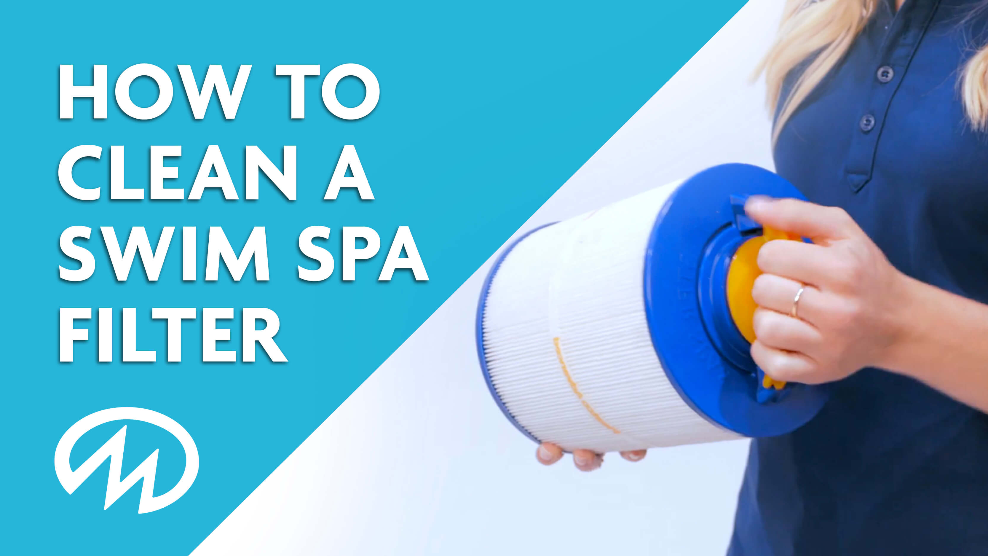 How to clean your swim spa filter